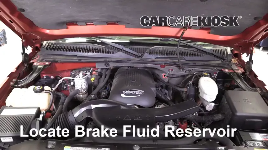 2003 Chevrolet Avalanche 1500 5.3L V8 Brake Fluid